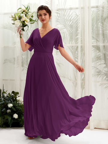 Grape Bridesmaid Dresses Free Shipping Under 100 Carlyna Carlyna UK